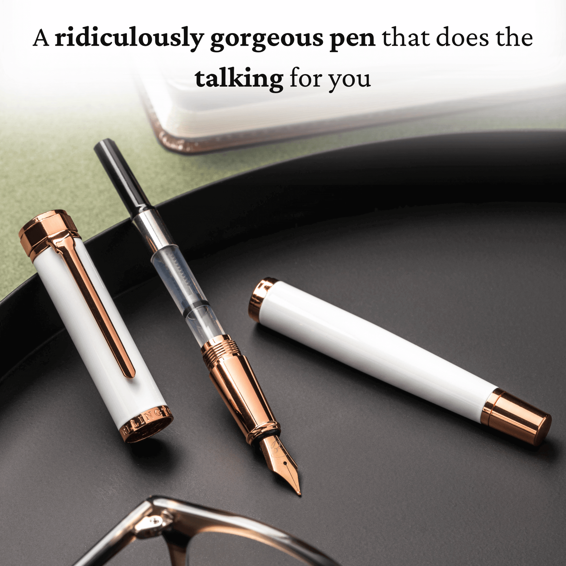 Alpine Rose Fountain Pen - Main Image