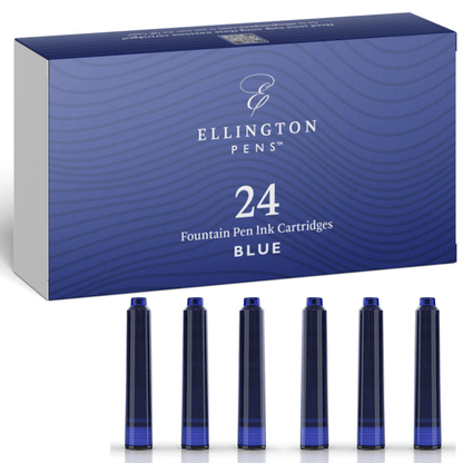 Refill Ink Cartridges - 24 Pack - Compatible with Ellington Pens